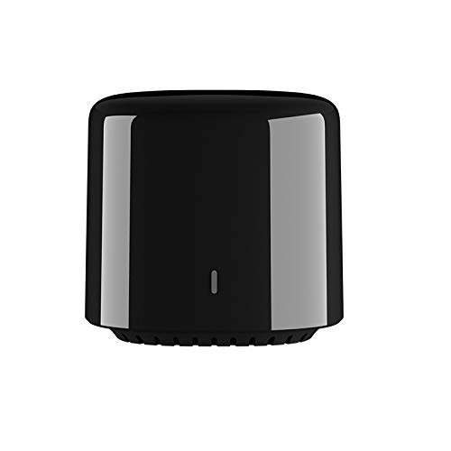 BestCon RM4C Mini Smart WiFi IR Control Remoto Universal Smart Home Hub, Todo en uno Control infrarojo para Todos Tus Dispositivos – Negro