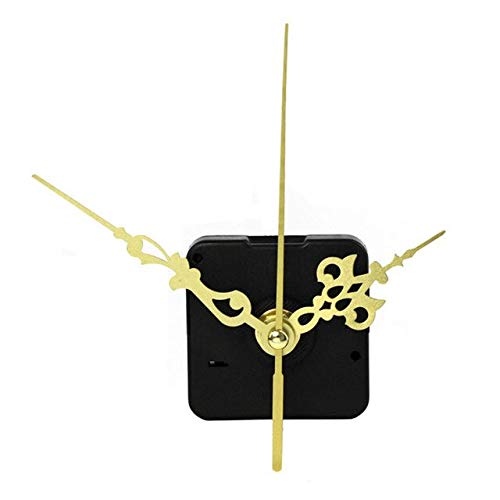 BJGCWY Llegada Mecanismo de Movimiento de Reloj de Cuarzo Negro Piezas de reparación de Bricolaje Oro + Manos Nuevo   Geel