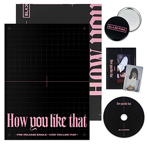 BLACKPINK Special Edition Album - [ HOW YOU LIKE THAT ] CD + Photobook + PostCard + Polaroid + Folded Poster(On Pack) + OFFICIAL POSTER + FREE GIFT