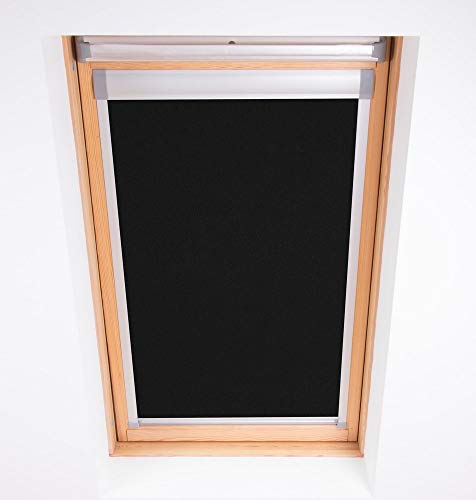 Bloc Skylight Estor 2 (55/98) para FAKRO Ventanas de Techo Blockout, Color Negro Bloc Skylight Estor 2 (55/98) para FAKRO Ventanas de Techo Blockout, Color Negro