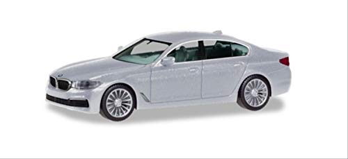 BMW 5er™ Sedán, Glaciar Plateado metálico en Miniatura para coleccionar artesanía y como Regalo