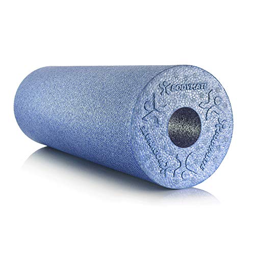 BODYMATE Rodillo Standard para Tejido fascial | Dureza Media | Longitud 45 cm diámetro 15 cm | con Libro electrónico Gratuito | Rodillo miofascial Profesional BODYMATE Rodillo Standard para Tejido fascial | Dureza Media | Longitud 45 cm diámetro 15 cm | con Libro electrónico Gratuito | Rodillo miofascial Profesional