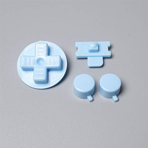 Botones de botón B para Nintendo Gameboy GB DMG-01 (azul claro)