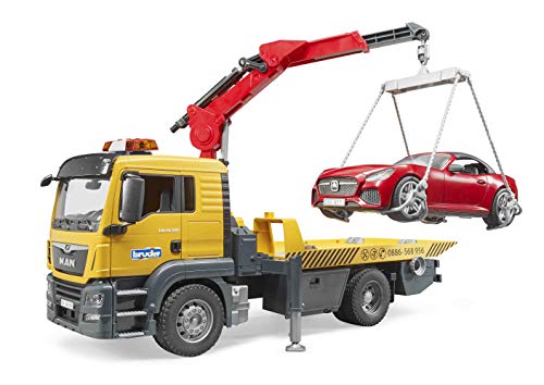 Bruder 03750 – Camión Remolque Man TGS con Roadster y módulo de luz y Sonido Bruder 03750 – Camión Remolque Man TGS con Roadster y módulo de luz y Sonido