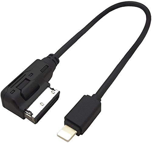 Cable MDI MMI AUX compatible con i-Phone 7 8 Plus X para Mercedes Benz Clase B, C CL CLS E S SL SLK SLS GL GLK Clase con Comand APS NTG 2.5 3 4.5 (1 m)