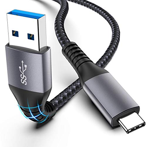 Cable USB C a USB 3.1 Gen 2 Belkertech USB-C a USB A Cable de carga rápida 10 Gbps Cable de carga y transferencia de datos rápido 2Pack 1M / 3.3ft para Samsung Galaxy Samsung Note 10