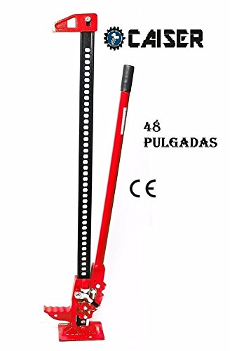 CAISER Farm Jack 48 Gato Offroad 48 Pulgadas 3 TONELADAS 4x4 (Rojo) CAISER Farm Jack 48 Gato Offroad 48 Pulgadas 3 TONELADAS 4x4 (Rojo)
