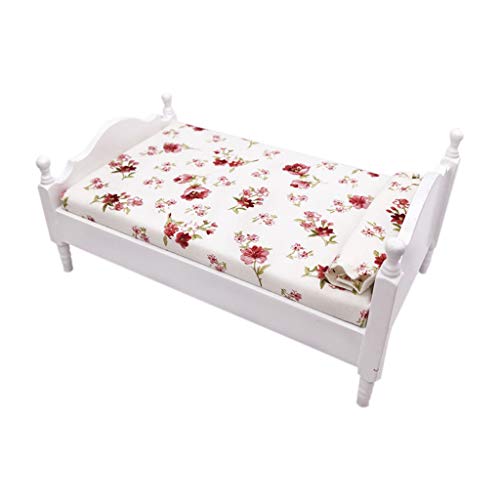 Cama en miniatura,CHshe❤❤,Casa de muñecas, mini juego de cama, sala de estar en miniatura, para niños, juegos de imaginación,Bueno para 1:12 casa de muñecas Cama en miniatura,CHshe❤❤,Casa de muñecas, mini juego de cama, sala de estar en miniatura, para niños, juegos de imaginación,Bueno para 1:12 casa de muñecas