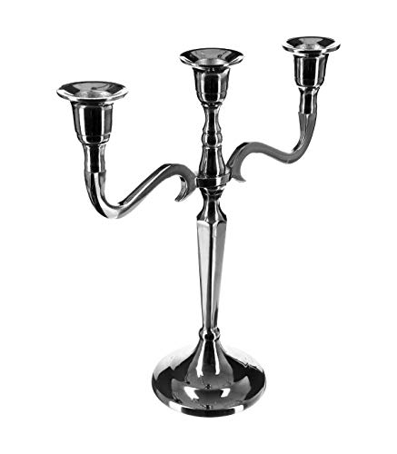 Candelero de metal 3 cabezas H27 Candelero de metal 3 cabezas H27