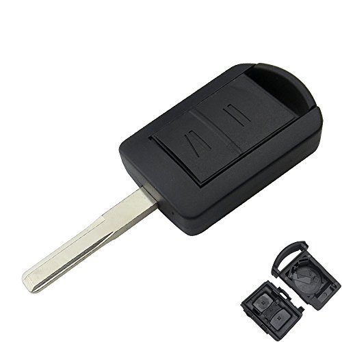 Carcasa llave para Opel Corsa Combo Meriva Tigra | 2 Botones | Mando a distancia