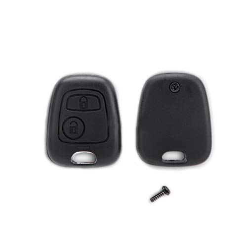 Carcasa para mando de llave de coches Citroën C1 C2 C3 C5 Xsara Saxo Berlingo Picasso, de dos botones Carcasa para mando de llave de coches Citroën C1 C2 C3 C5 Xsara Saxo Berlingo Picasso, de dos botones