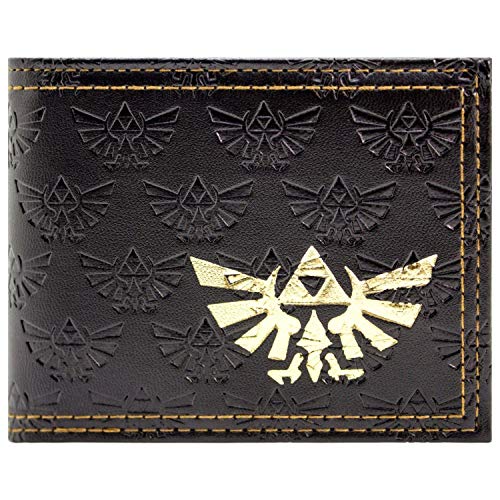 Cartera de The Legend of Zelda Triforce marrón