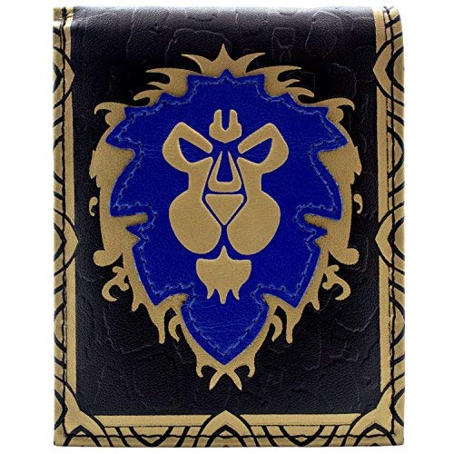 Cartera de World of Warcraft Alliance Faction Logo Azul