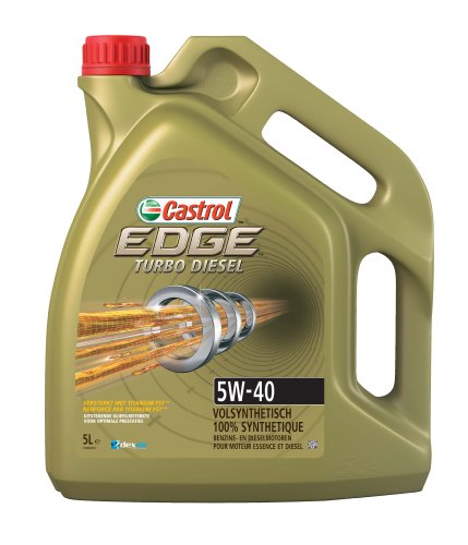 Castrol EDGE Turbo Diesel Aceite de Motores 5W-40 5L (Sello holandés y francés) Castrol EDGE Turbo Diesel Aceite de Motores 5W-40 5L (Sello holandés y francés)
