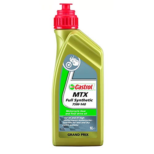 Castrol MTX SAE 75W-140 54098 - Aceite de Caja de Cambios, 54098 sintético MTX SAE 75 W-140, 1 litro