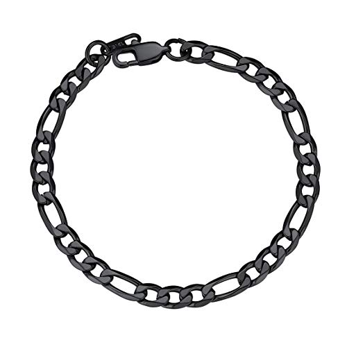 ChainsPro Joyería Moderna de Italia Acero Metal Plateado Cadena de Eslabones Conectados Gruesos Pulseras Resistentes de Cadena Accesorio de Ropa ChainsPro Joyería Moderna de Italia Acero Metal Plateado Cadena de Eslabones Conectados Gruesos Pulseras Resistentes de Cadena Accesorio de Ropa