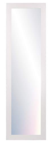 Chely Intermarket - Espejo de Pared Cuerpo Entero 30x130 cm (Marco Exterior 41,1x141,1 cm)(Blanco) MOD-113 | Forma Rectangular para salón, recibidor, Dormitorio, Acabado Elegante.(113-30x130-6,20) Chely Intermarket - Espejo de Pared Cuerpo Entero 30x130 cm (Marco Exterior 41,1x141,1 cm)(Blanco) MOD-113 | Forma Rectangular para salón, recibidor, Dormitorio, Acabado Elegante.(113-30x130-6,20)