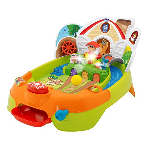 Chicco - Pinball de la granja electrónico con luces y sonidos Chicco - Pinball de la granja electrónico con luces y sonidos