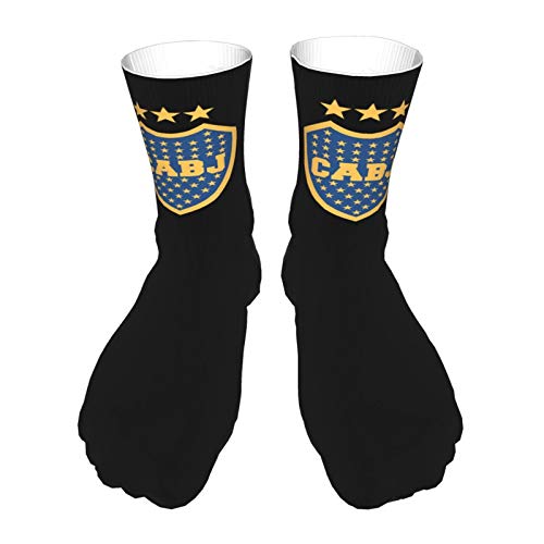 Christmas Gifts Socks Calcetines Escudo Del Club Atletico Boca Juniors Calcetines Deportivos Transpirables De Algodón Clásico Unisex Calcetines Largos Casuales Calcetines Gruesos Calcetines Cortos