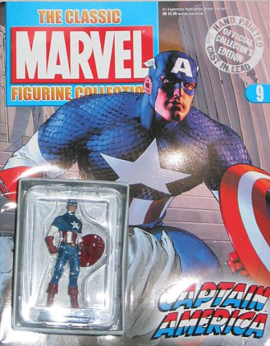 Classic Marvel Figurine Collection 9 Captain America (Classic Marvel Figurine Collection)