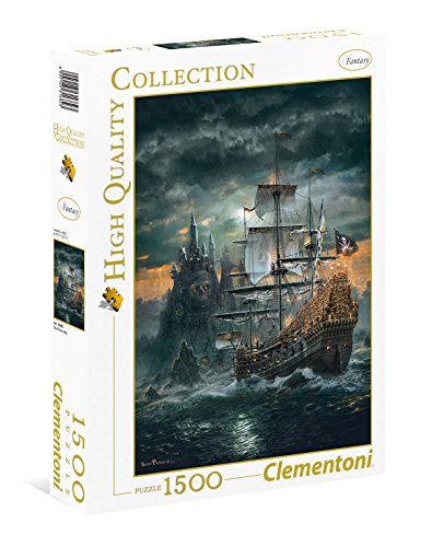 Clementoni - Puzzle 1500 Piezas Barco Pirata (31682) Clementoni - Puzzle 1500 Piezas Barco Pirata (31682)