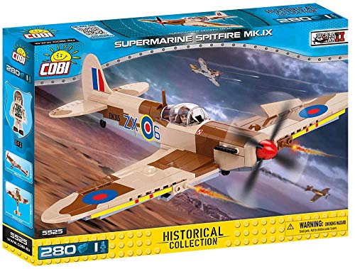 COBI- Avión, Supermarine Spitfire MK.IX (5525) , color/modelo surtido