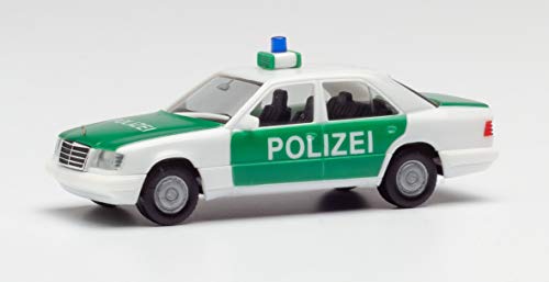 Coche de policía Mercedes-Benz Clase E en Miniatura para artesanía, coleccionismo y como Regalo