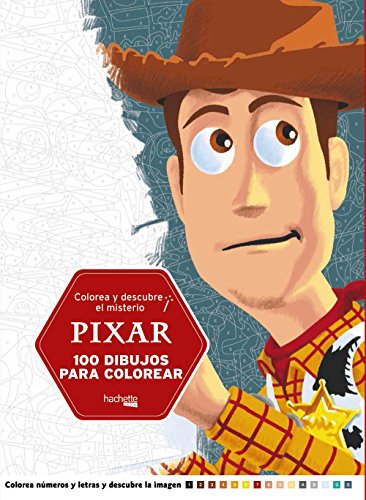 Colorea y descubre el misterio Pixar (Hachette Heroes - Disney - Colorear)