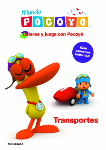 Colorea y juega con Pocoyó. Transportes: Libro de actividades con adhesivos (Cuentos y actividades) Colorea y juega con Pocoyó. Transportes: Libro de actividades con adhesivos (Cuentos y actividades)