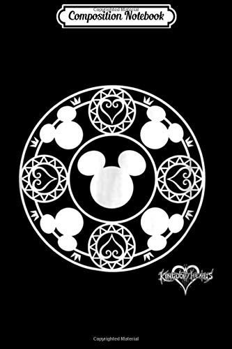 Composition Notebook: Disney Kingdom Hearts Mickey Key Emblem  Journal/Notebook Blank Lined Ruled 6x9 100 Pages