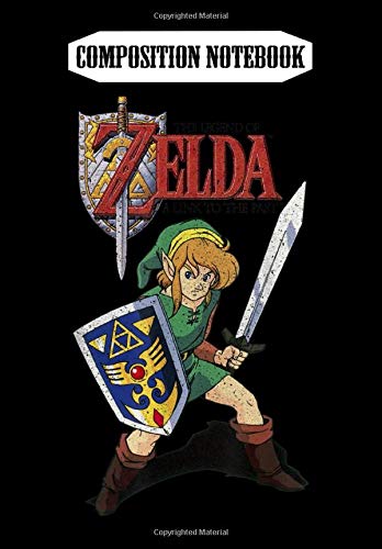 Composition Notebook: Legend of Zelda Link To The Past Cartoon Art Graphic, Journal 6 x 9, 100 Page Blank Lined Paperback Journal/Notebook
