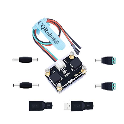 CQRobot Ocean: Relay Module, 5V to 30V Input/Output, DC2.1 Interface, Compatible with Raspberry Pi/Micro:bit/Arduino/Other Control Boards. for Robot, Gardening, Smart Home, RC Car and Other Projects.