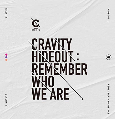 CRAVITY SEASON1 HIDEOUT:REMEMBER WHO WE ARE Album VER.2 CD+Libro+Tarjeta+NO PRE ORDER SEALED+TRACKING CODE