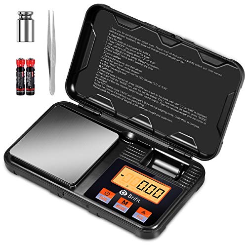 Criacr Báscula de Precisión Digitale, 200g/0.01g Balanzas de Portátiles con Pesas de Calibración de 50g, LCD Retroiluminado, PCS, Función de Tara (Baterías, Pinzas Incluidas) Criacr Báscula de Precisión Digitale, 200g/0.01g Balanzas de Portátiles con Pesas de Calibración de 50g, LCD Retroiluminado, PCS, Función de Tara (Baterías, Pinzas Incluidas)