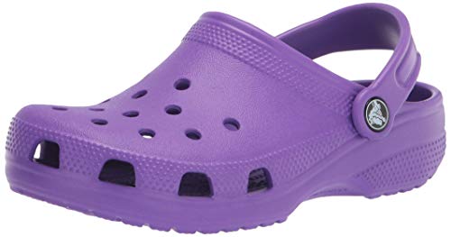 Crocs Classic Clog, Zuecos Unisex Adulto, Morado (Neon Purple 518), 38/39 EU Crocs Classic Clog, Zuecos Unisex Adulto, Morado (Neon Purple 518), 38/39 EU