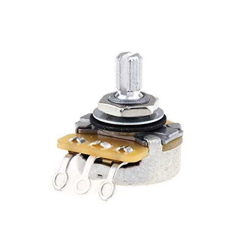 CTS 450 Series B500K Potenciómetro lineal de olla de eje dividido para bajo de guitarra eléctrica, 10% de tolerancia CTS 450 Series B500K Potenciómetro lineal de olla de eje dividido para bajo de guitarra eléctrica, 10% de tolerancia