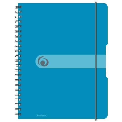 Cuaderno espiral A4 PP, 80h., Easy Orga to Go, cubierta azul Cuaderno espiral A4 PP, 80h., Easy Orga to Go, cubierta azul