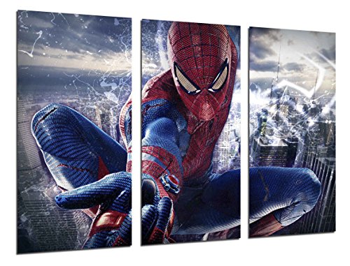 Cuadro Fotográfico Superheroe, Spiderman Tamaño total: 97 x 62 cm XXL