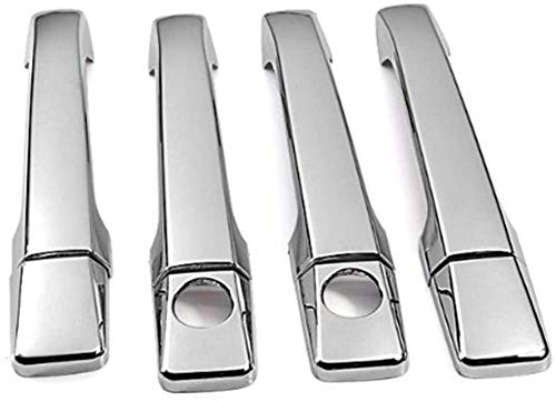 Cubiertas de manijas de Puerta Laterales cromadas , para Mercedes-Benz 85-95 W124 Clase E 83-93 W201 Clase C E420 260E 190E 190D-Plata Cubiertas de manijas de Puerta Laterales cromadas , para Mercedes-Benz 85-95 W124 Clase E 83-93 W201 Clase C E420 260E 190E 190D-Plata