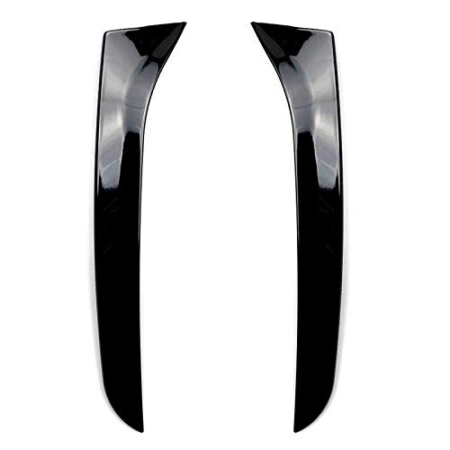 Cuchillo de viento de cola de flanco de alerón de techo trasero negro para coche, para accesorios de coche de vagón Passat B6 B7 Cuchillo de viento de cola de flanco de alerón de techo trasero negro para coche, para accesorios de coche de vagón Passat B6 B7