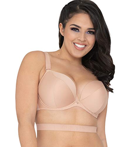Curvy Kate SuperPlunge Sujetador de múltiples vías, Beige (Latte Latte), 80HH para Mujer Curvy Kate SuperPlunge Sujetador de múltiples vías, Beige (Latte Latte), 80HH para Mujer