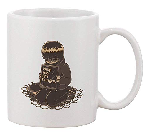 Custom Funny Ceramic Tea Coffee Cup Mugs 11oz-New Poor