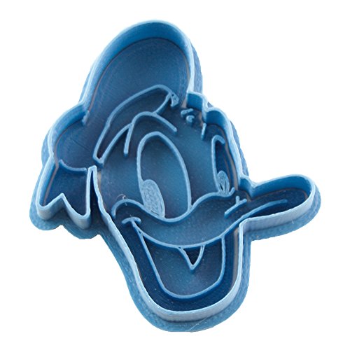 Cuticuter Pato Donald Disney Cortador de Galletas, Azul, 8x7x1.5 cm