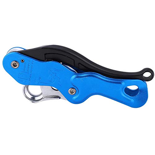 DAUERHAFT Dispositivos de aseguramiento de Descenso de Descenso en rapel Ligero Dispositivo de Descenso de Control Manual portátil Anticorrosión Duradero con Ajuste Libre para Escalada en Roca,(Blue) DAUERHAFT Dispositivos de aseguramiento de Descenso de Descenso en rapel Ligero Dispositivo de Descenso de Control Manual portátil Anticorrosión Duradero con Ajuste Libre para Escalada en Roca,(Blue)