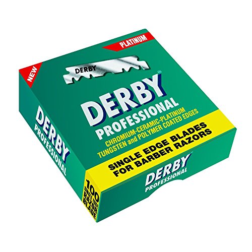 Derby E2 - Pack de 100 cuchillas para hoja de barbero Derby E2 - Pack de 100 cuchillas para hoja de barbero