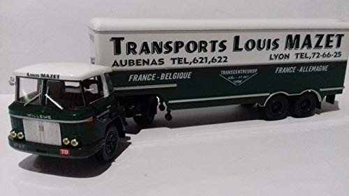 Desconocido 1/43 CAMION Truck TRAYLER Willème TL 101 Horizon (1962-1970)