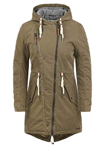 Desires Lew Parka Parka Abrigo Chaqueta De Invierno para Mujer con Capucha, tamaño:M, Color:Shitake BR (5323) Desires Lew Parka Parka Abrigo Chaqueta De Invierno para Mujer con Capucha, tamaño:M, Color:Shitake BR (5323)