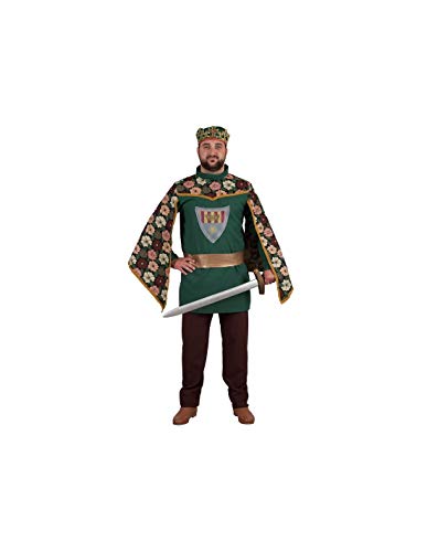 DISBACANAL Disfraz de Principe Medieval para Hombre - -, XL