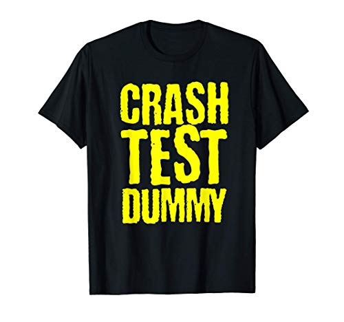 Diseño inspirado en la pista de carreras de Crash Dummy Go K Camiseta