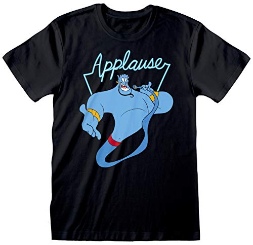 Disney Aladdin 'Applause' (Black) T-Shirt (x-Large)